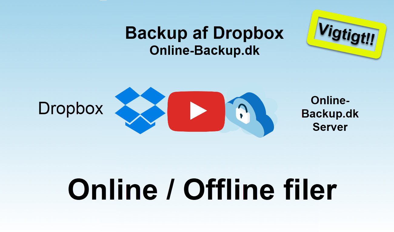 Online Offline filer Dropbox VIGTIGT!!
